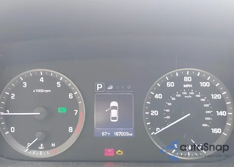 2016 Hyundai Sonata Sport из США, поврежденный, VIN 5NPE34AF1GH354503